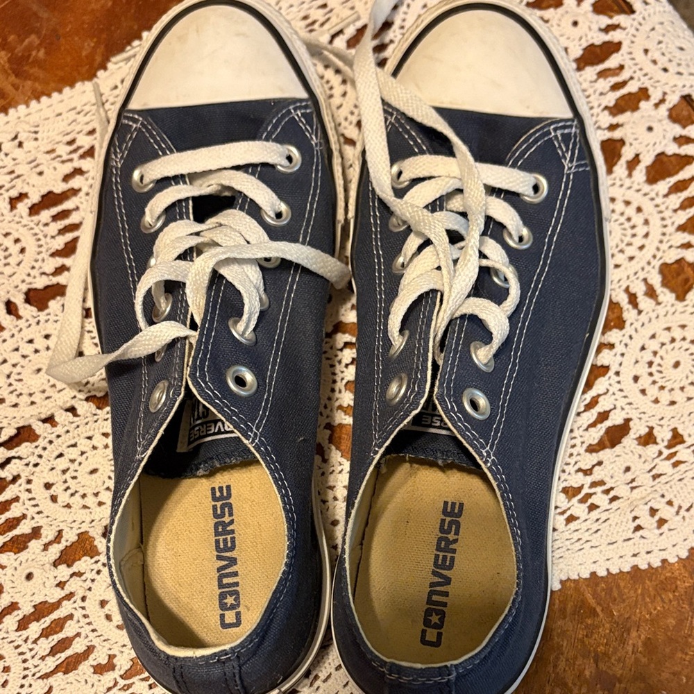 Converse Classic Navy Canvas Sneakers